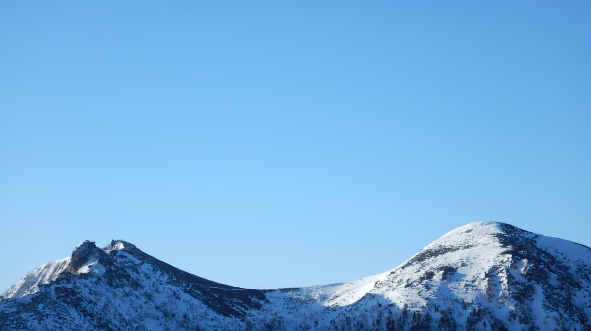東・西天狗展望　八ヶ岳　雪山