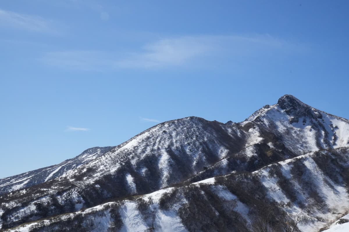 朝日岳稜線　中の大倉尾根